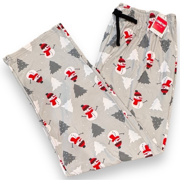 NWT Holiday Pajama Set Size XL (unisex) “Up To Snow Good” - Picture 3 of 4